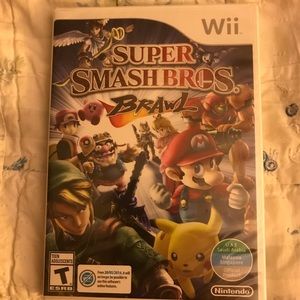 Super Smash Bros Brawl Nintendo Wii game
